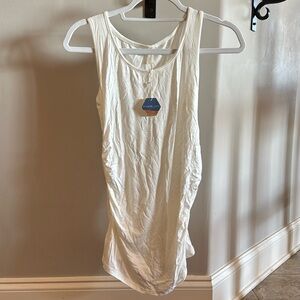 Pinkblush maternity 
White tank 
New with tags